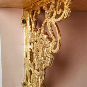 Anthropologie Madison Floral Shelf Bracket-Price Firm